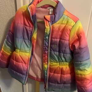 Colorful Kids Puffer Jacket